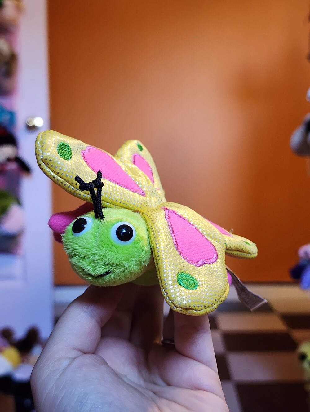 Unipak Moth Or Butterfly Plush Shiny Wings